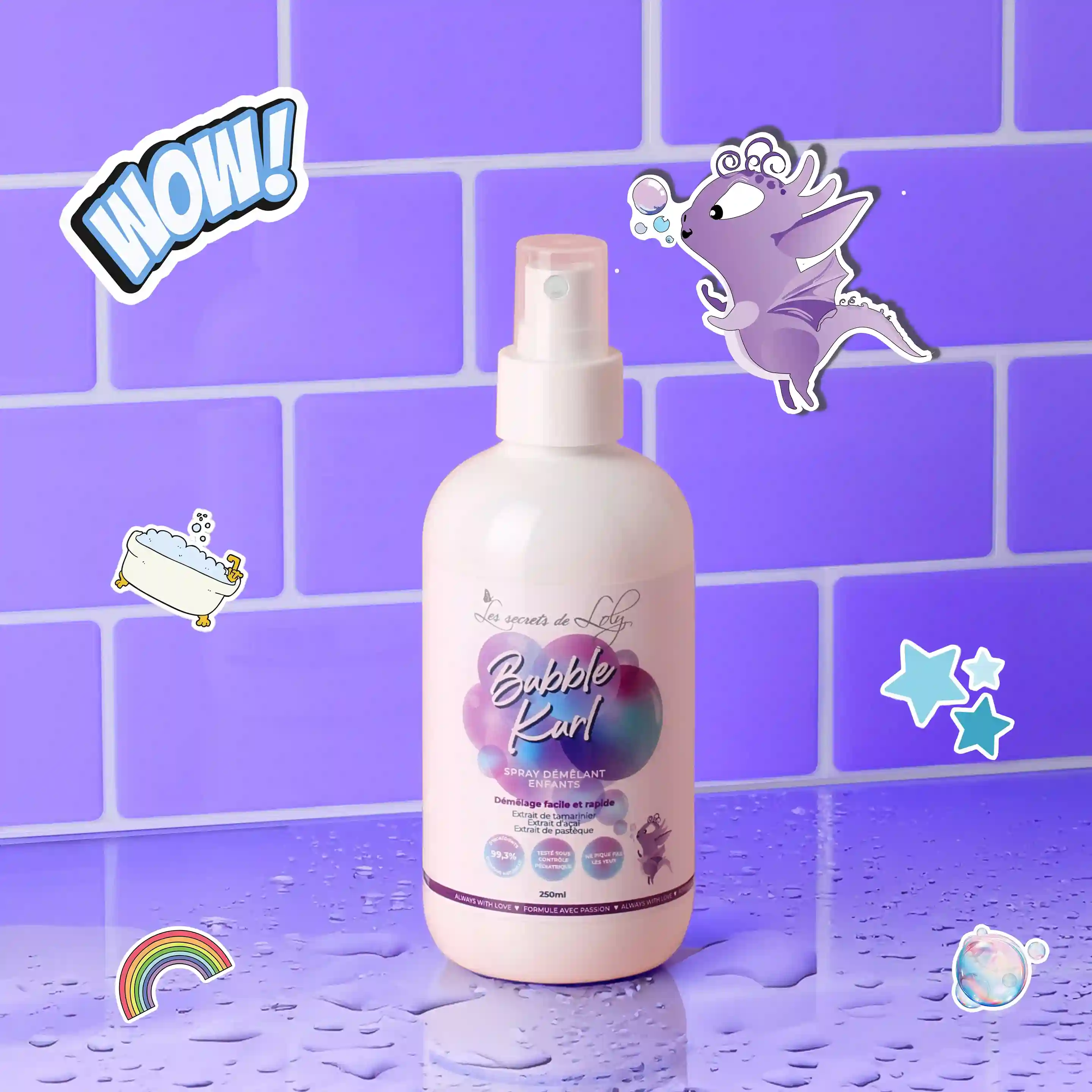 Bubble Kurl - Spray démêlant enfants - 250ml - Image 5