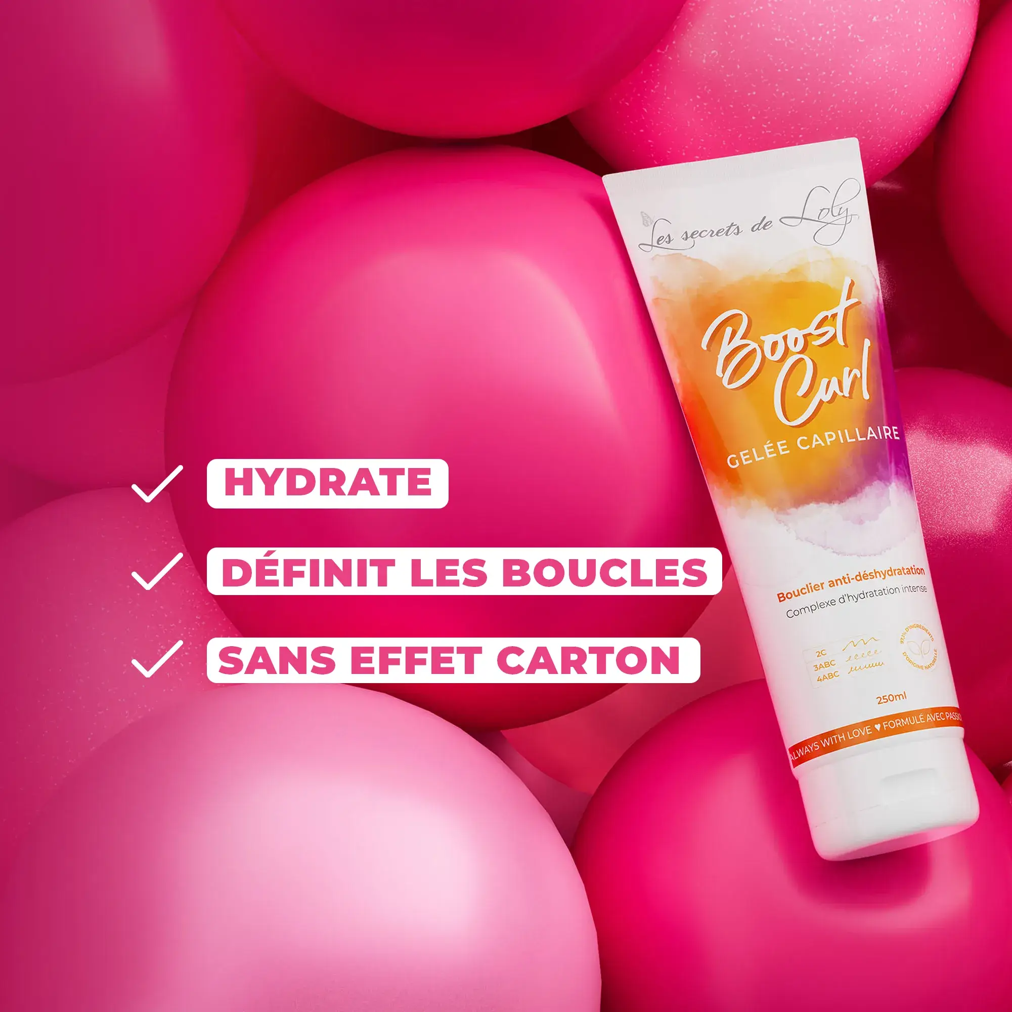Boost Curl - Gelée coiffante hydratante - 250ml - Image 3
