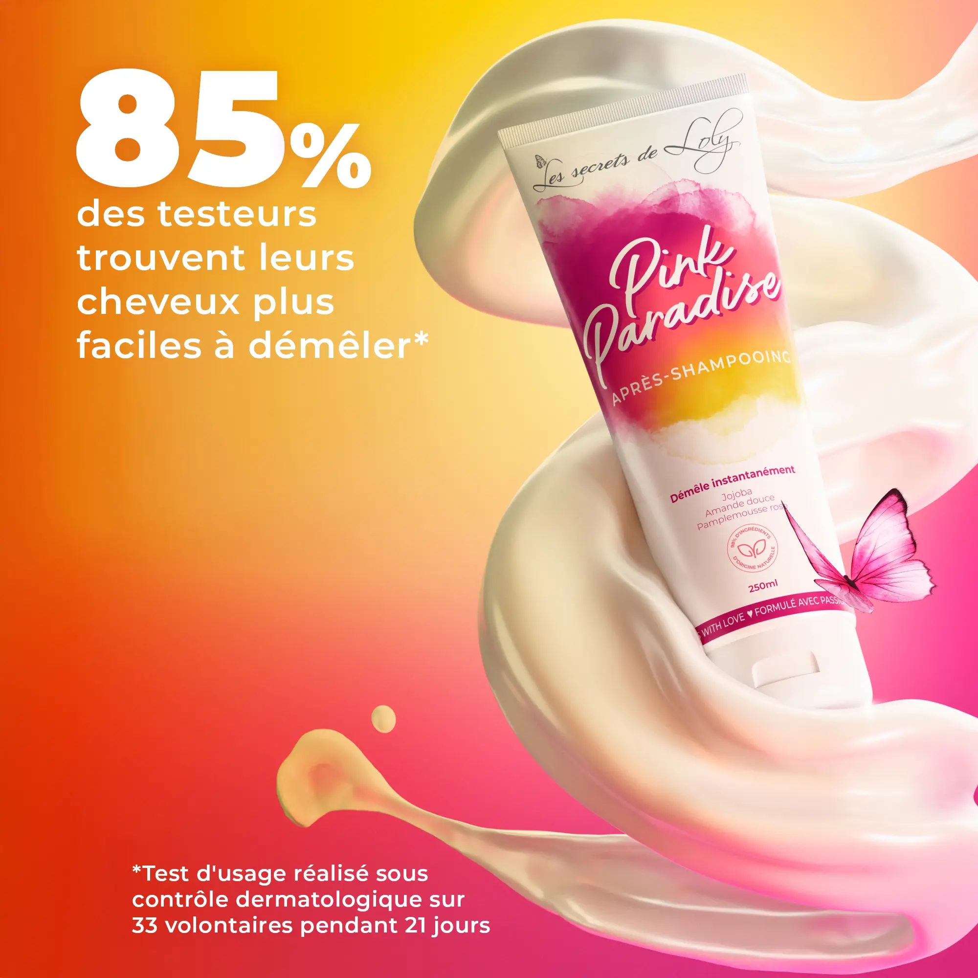 Pink Paradise - Après-shampooing ultra démêlant - 250ml - Image 5