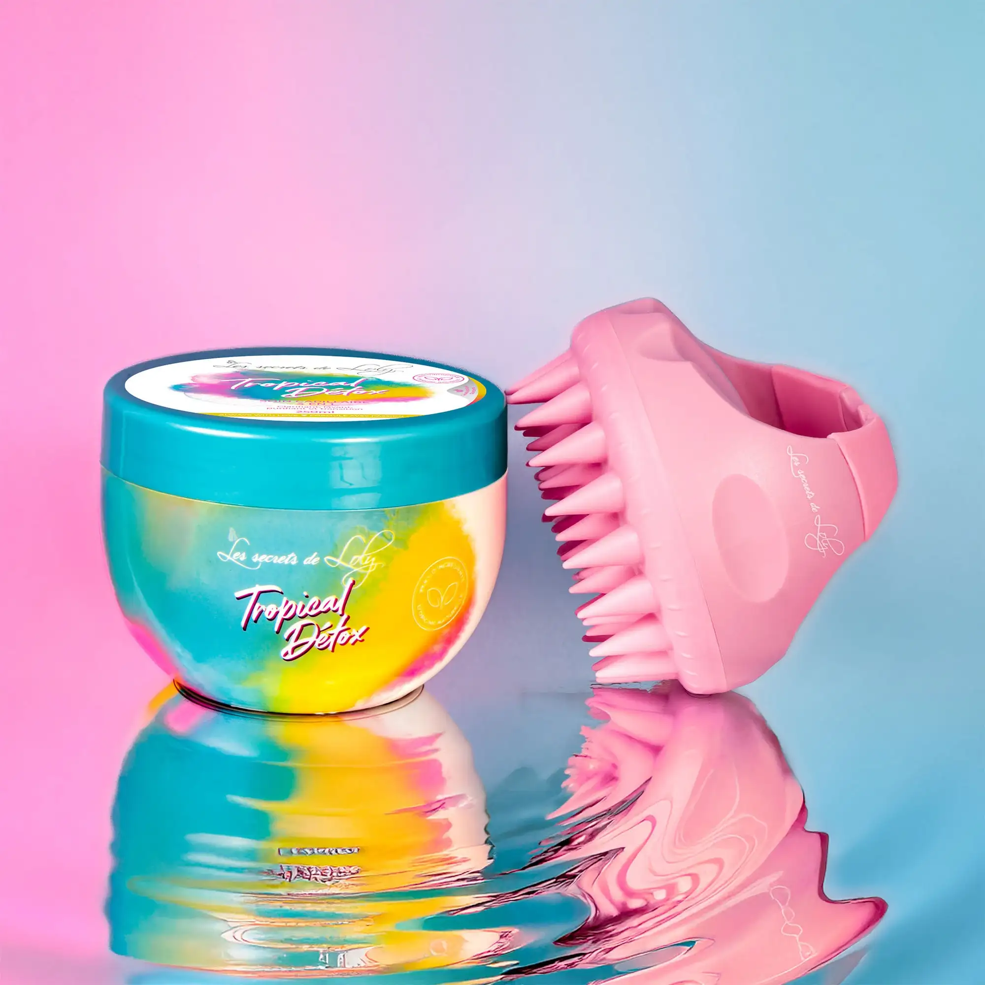 Duo Purifiant - Soin Capillaire 4 en 1 et brosse massante - Image 3