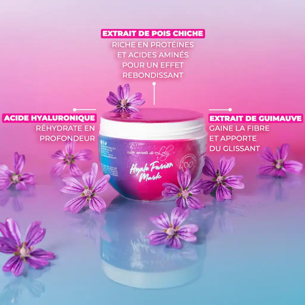 Hyalu Fusion Mask -  Masque activateur de boucles - 300ml - Image 3
