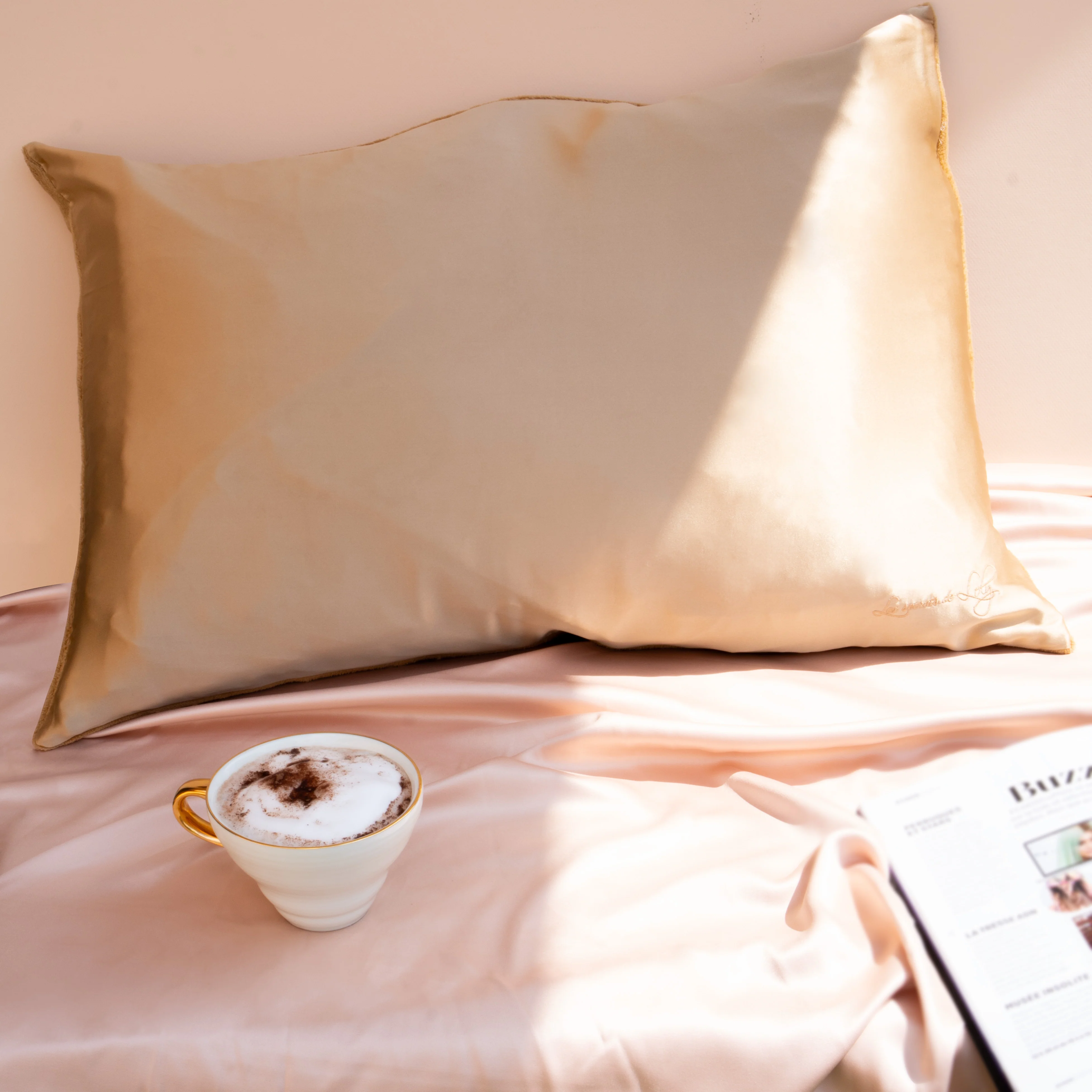Kiss Pillow Caramel - Taie d'oreiller - Image 3