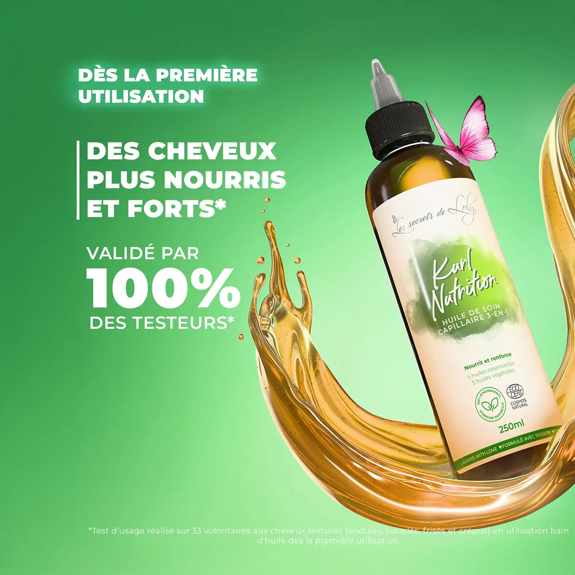 Kurl Nutrition - Huile de soin capillaire 3-en-1 - Image 3