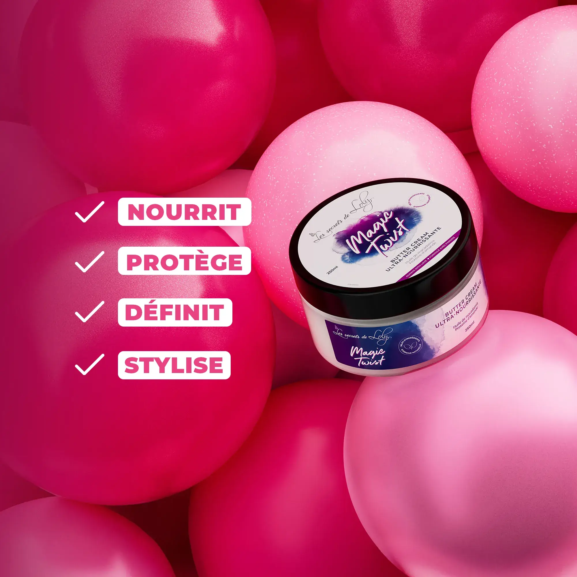 Magic Twist - Crème sans rinçage ultra nourrissante - 250ml - Image 3