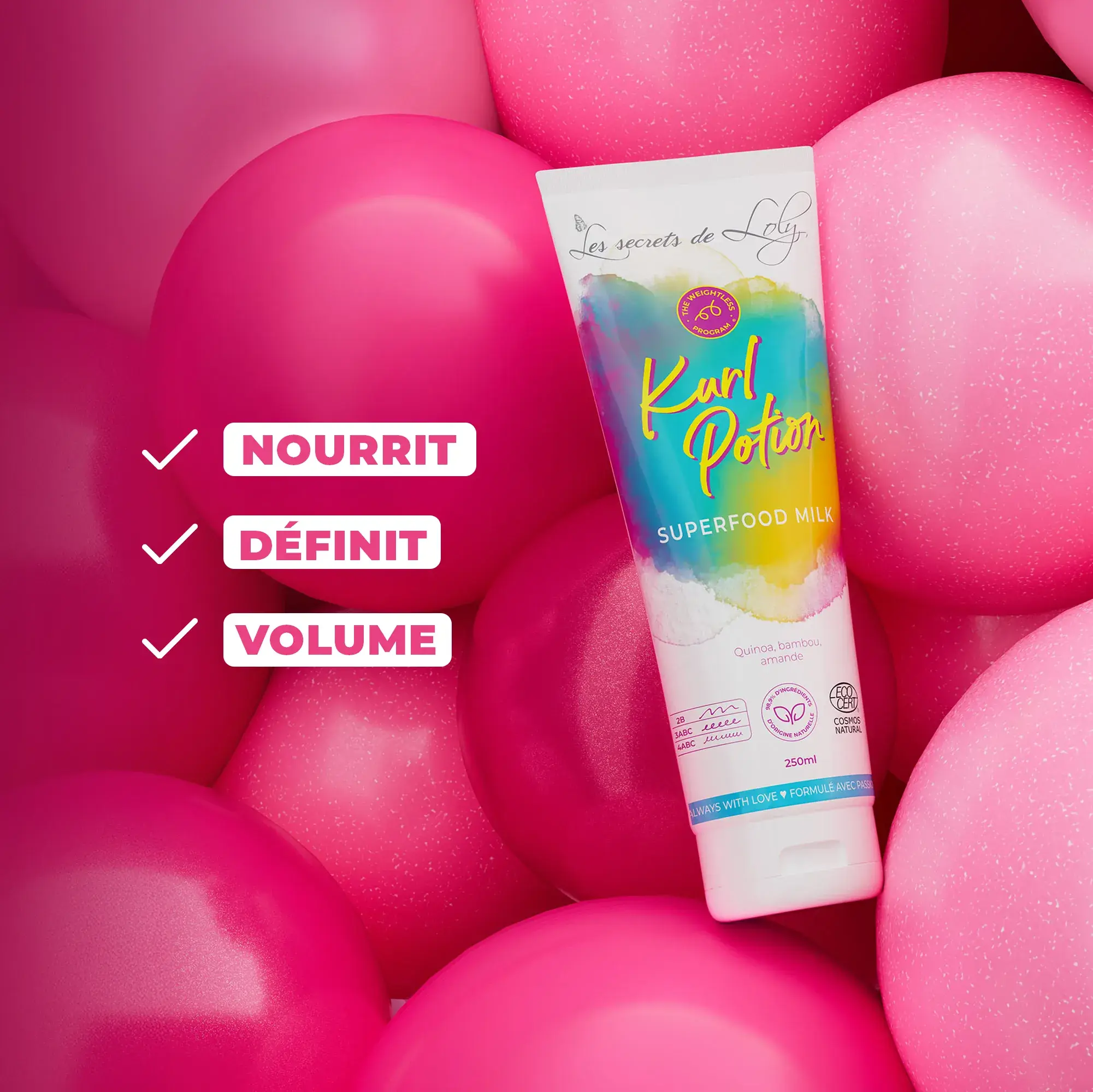 Pack Duo Kurl Potion (x2) - Mousse fixante 100ml OFFERTE - Image 3
