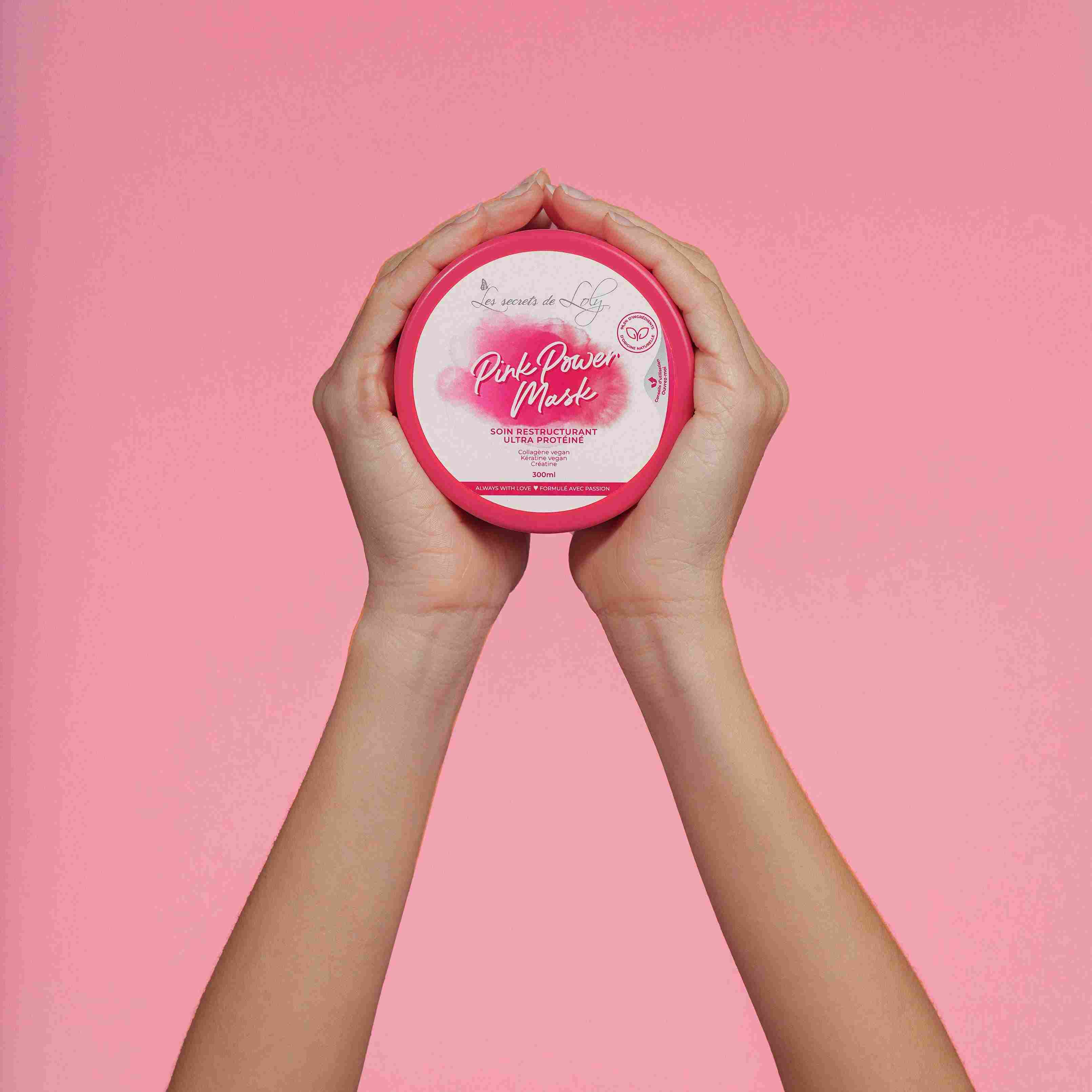 Pink Power Mask - Masque restructurant - 300 ml - Image 6