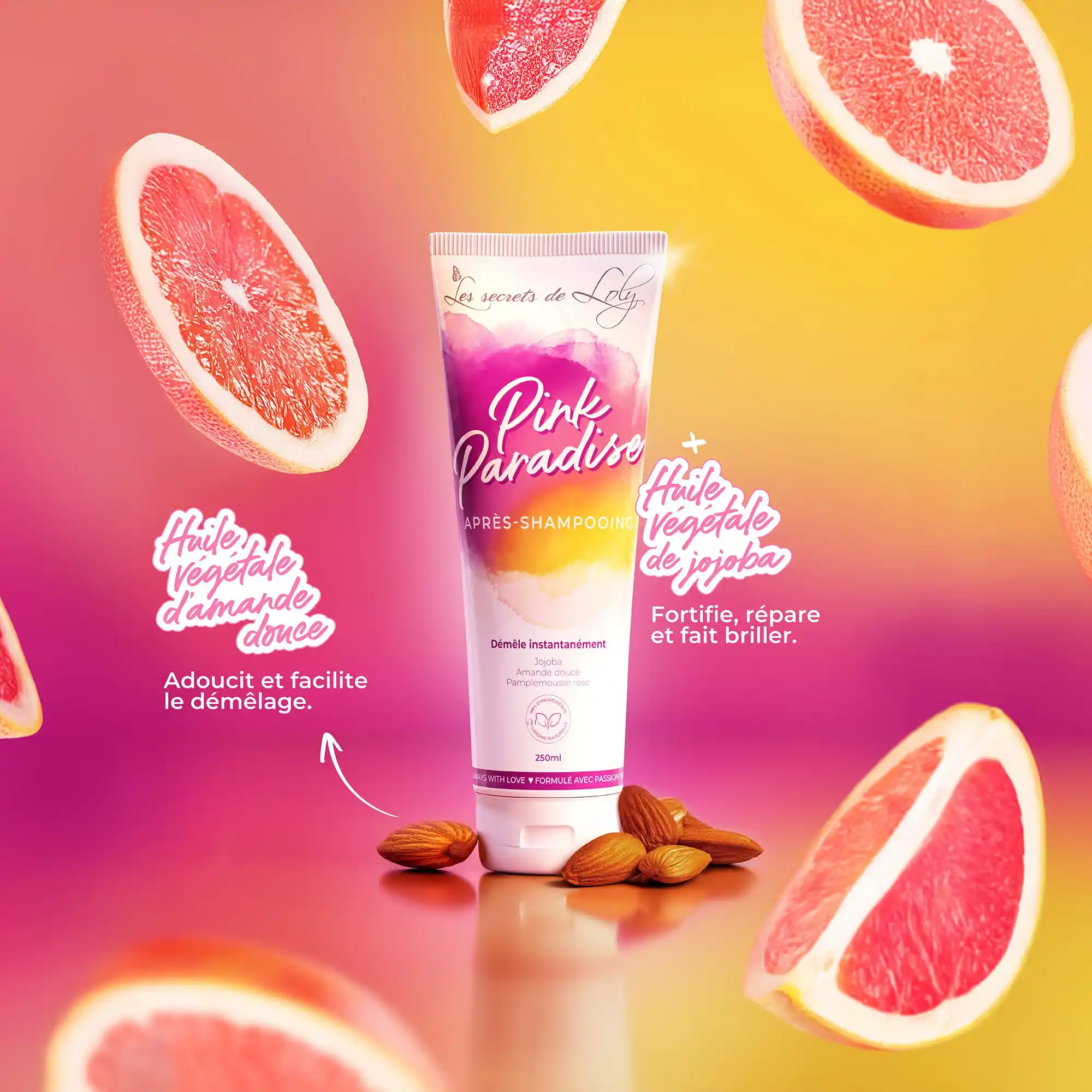 Pink Paradise - Après-shampooing ultra démêlant - 250ml - Image 4