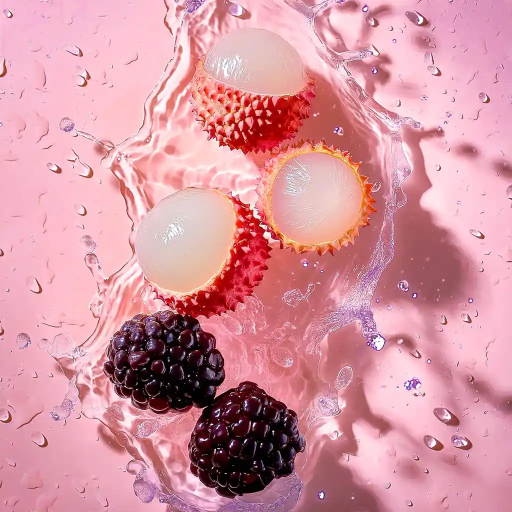 Sorbet Litchi-Mûre - Soin corps hydratant et nourrissant - Image 3