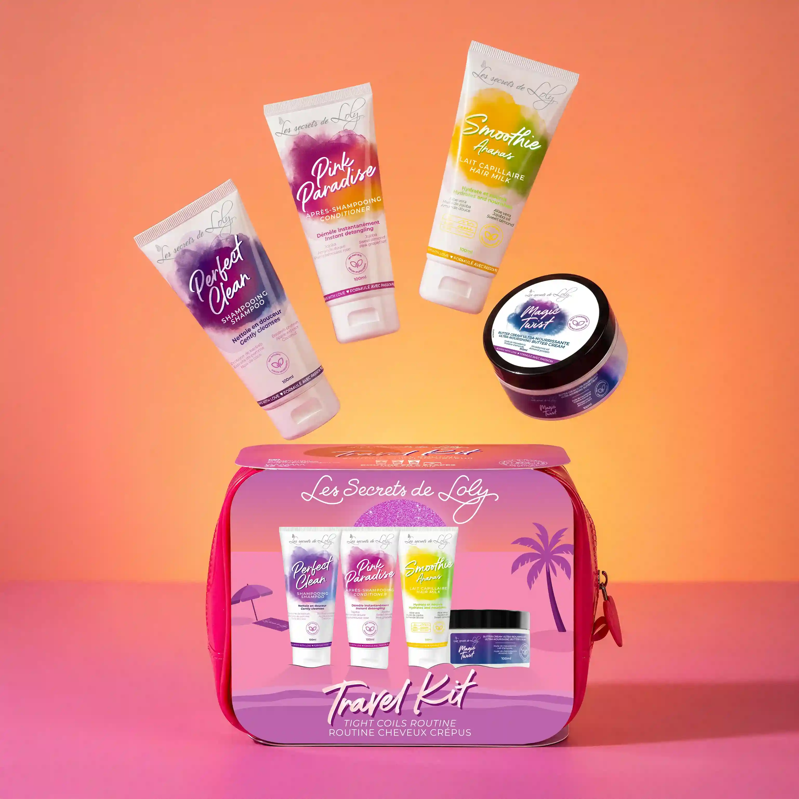 Trousse Cheveux Crépus - Format voyage - Image 3